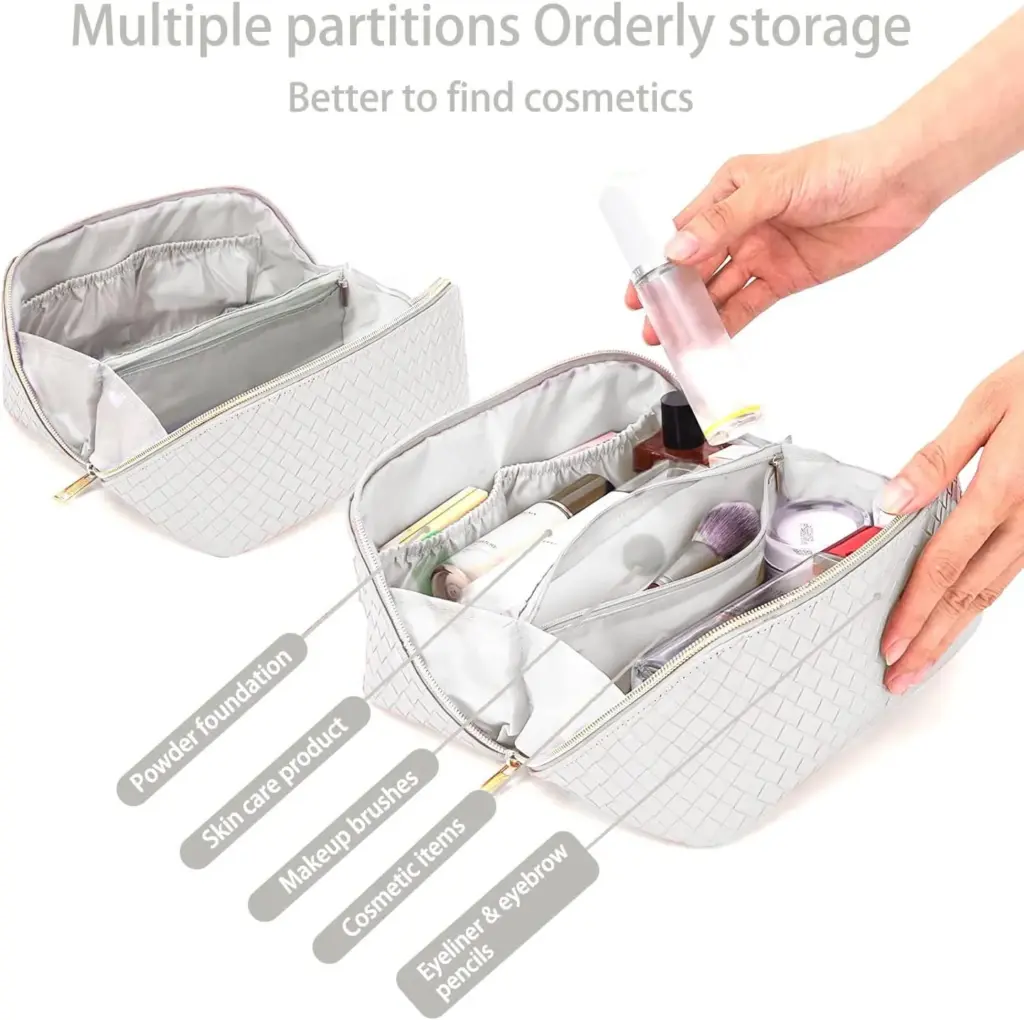 Крупным планом сумки’ы һыу үткәрмәй торған молния һәм ҡулланыуҙа эленеп торған иллюминатор.