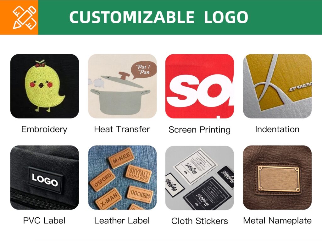 مقایسه کنار هم ظرفیت کیسه با ظروف غذا