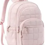 Пулфи хийцтэй боовны үүргэвчиндээ хоёр цахилгаан товчтой нүүрэн дээр цайвар ягаан өнгөтэй байна, талын халсан, болон тохируулж байх мөрний оосор. OEM болон ODM-ийн тохируулгын сонголтууд таны өвөрмөц хэв маяг, брэндийн хэрэгцээнд нийцүүлэн ашиглах боломжтой.