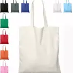 រូបសញ្ញាប្រអប់រូបសញ្ញាផ្ទាល់ខ្លួនកាបូប Tote Tote ក្នុងពណ៌សស្ថិតនៅចំកណ្តាល, ព័ទ្ធជុំវិញដោយកាបូបអូមអឹមតូចជាងនេះក្នុងពណ៌ដែលមានលក្ខណៈពិសេស, ទាំងអស់បង្ហាញនៅលើផ្ទៃខាងក្រោយពណ៌ស.