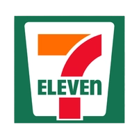 7-Eleven logo with a large red "7" and the word "Eleven" in green on a white background, suitable for OEM ODM branding needs.