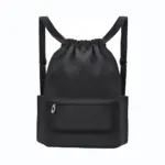 Vodootporni sportski ruksak Oxford s odjeljcima, Sadrži prednji džep s patentnim zatvaračem i podesive naramenice, prikazano na bijeloj pozadini. Dostupno za prilagodbu OEM -a i ODM -a.