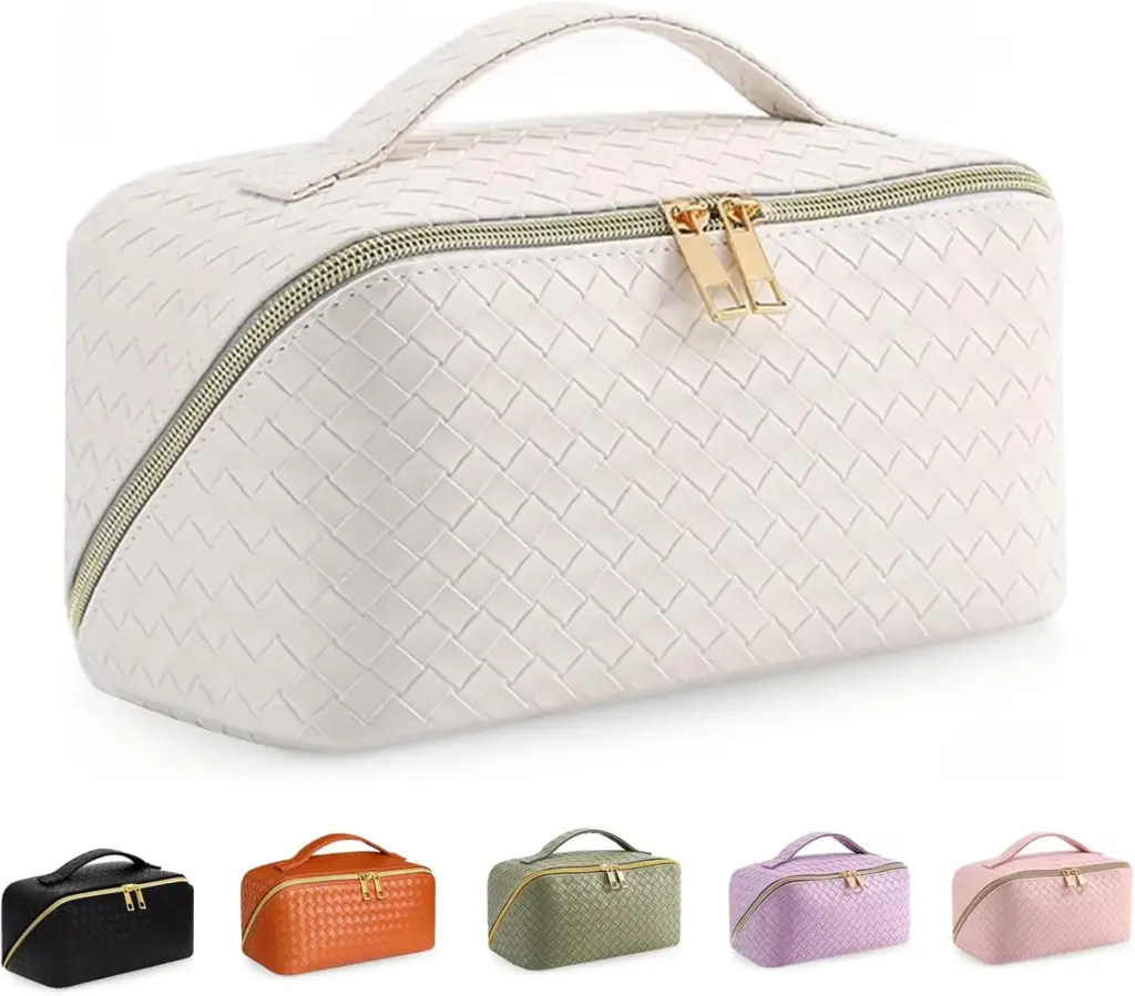 ถุงเก็บของ PVC Travel Six Travel Travel ในสีขาว, สีดำ, ส้ม, สีเขียว, สีม่วง, และสีชมพูมีให้สำหรับการปรับแต่ง OEM/ODM เพื่อให้เหมาะกับความต้องการแบรนด์ของคุณ.