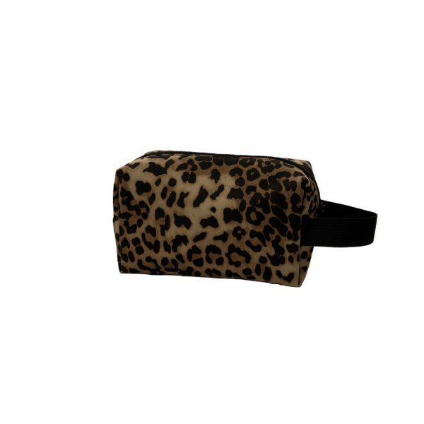 OEM Factory Leopard Print Toiletry Bag – Personalized Travel Cosmetic Bag - Image 3