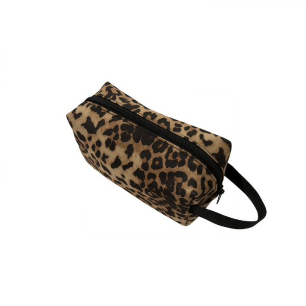OEM Factory Leopard Print Toiletry Bag – Personalized Travel Cosmetic Bag - Image 5
