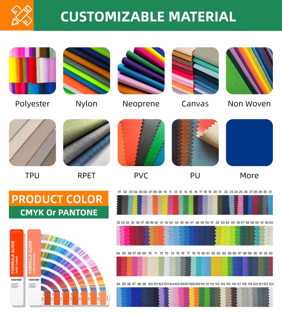 A detailed close-up shot of the backpack's quilted pattern, zippers, and interior organizational pockets.