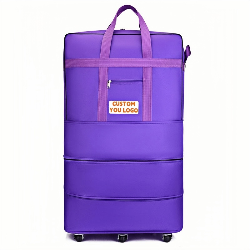 दोन विस्तार स्तर जोडलेली बॅग दर्शविली आहे