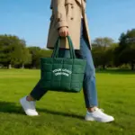 Gesteppte Tragetasche mit individuellem Logo