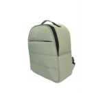 light green nylon backpack