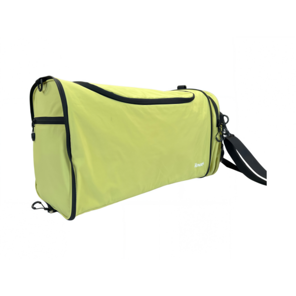 Green Foldable Travel Bag Large Capacity Packable Duffle Bag Lightweight Portable Weekender Bag - Image 3